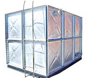 Assembled Hot Dipped Galvanized Steel Water Tank